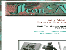 Tablet Screenshot of iconmonuments.com